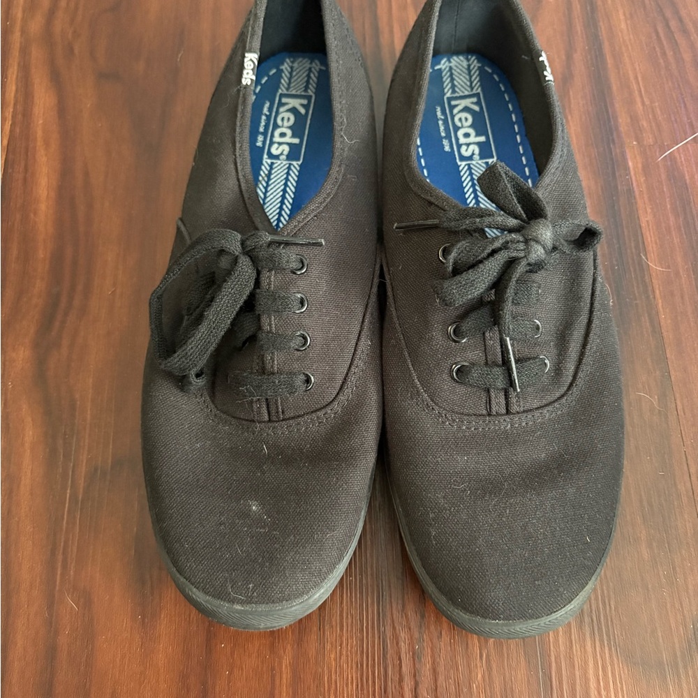 Keds Women's Black Canvas Shoes